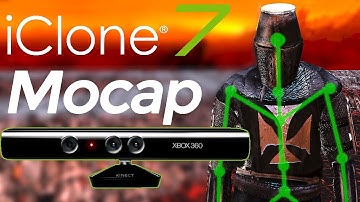 iClone 7 Motion Capture  - Kinect - tutorial
