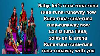 Sebastián Yatra, Daddy Yankee, Natti Natasha - Runaway ft. Jonas Brothers LETRA Resimi