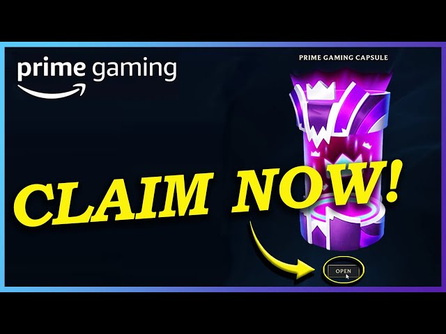 I GOT THIS?  Prime Gaming Capsule Unboxing - League of