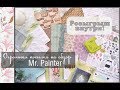 Огромная посылка на обзор/Mr. Painter/Розыгрыш/скрапбукинг