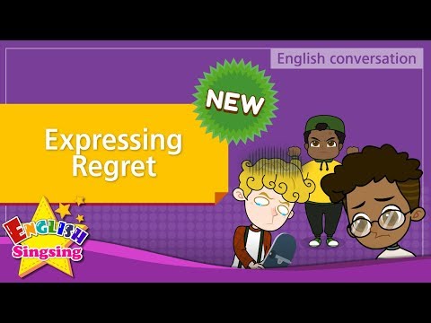 [NEW] 5. Expressing Regret (English Dialogue) - Role-play conversation for Kids