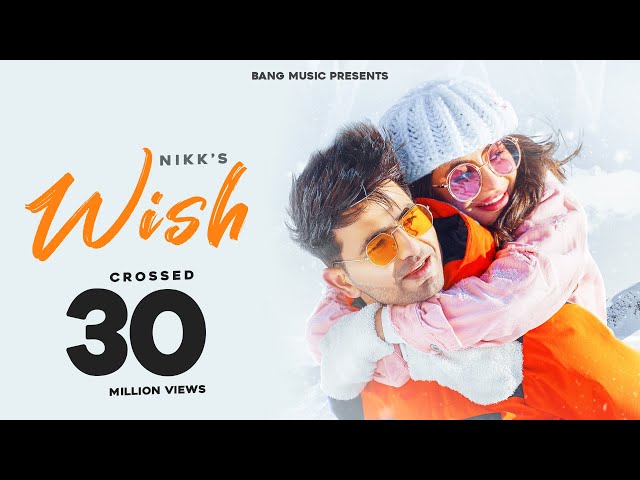 WISH (Official Video) Nikk ft Nikkesha | Rox A |Punjabi Songs 2020 | bang music class=