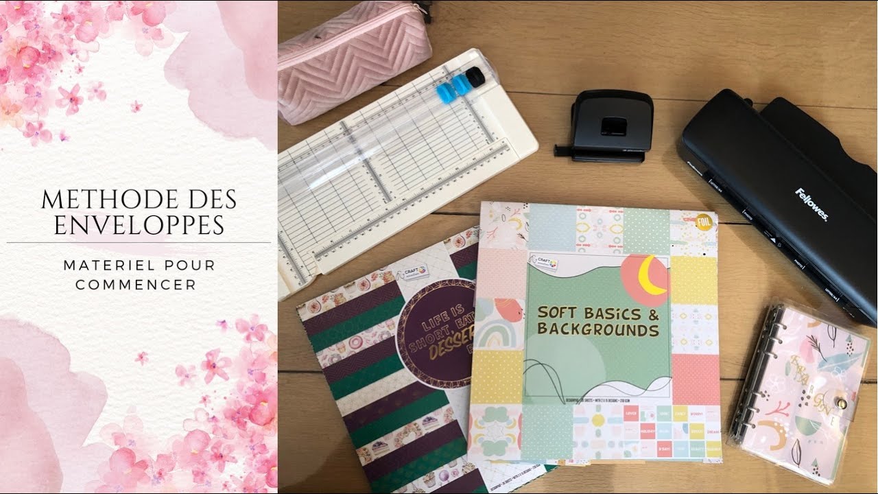 Méthode des enveloppes : matériel pour débuter - mon nouveau classeur épargne