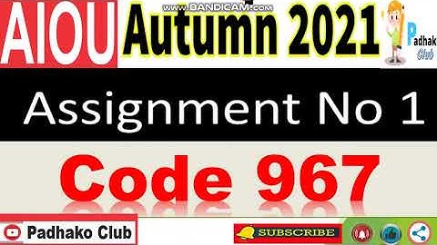 ⏩ AIOU Code 967 Solved Assignment No.1 Autumn 2021 || Level: MSc Mass Communication