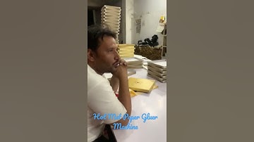 Hotmelt Paper Gluer Machine l 3sgs