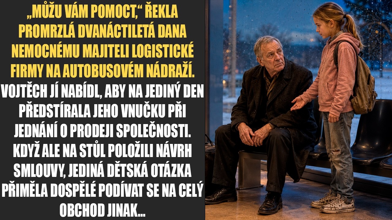Seděl jsem na autobusovém nádraží s diagnózou, která mi dávala půl roku života, když ke mně přistoupila promrzlá holka v roztrhaných teniskách. „Pane, nepotřebujete s něčím pomoct?“ Zeptala se mě,...