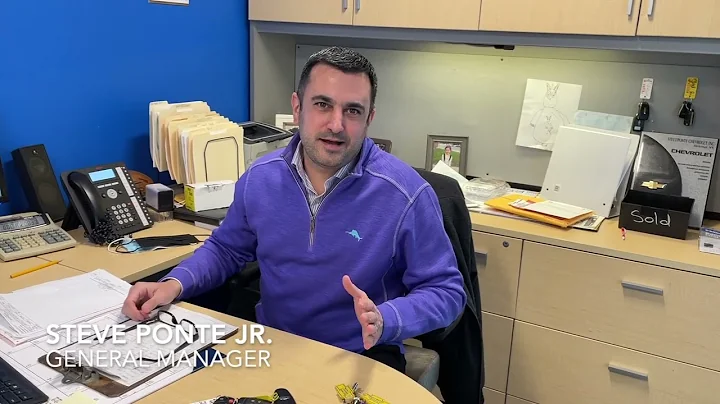 Meet our Team: Steve Ponte Jr. at Steet Ponte Chevy