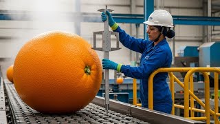 Famous Processing Millions of Oranges! Amazing Fruit Juice Factory Line ASMR Net Worth