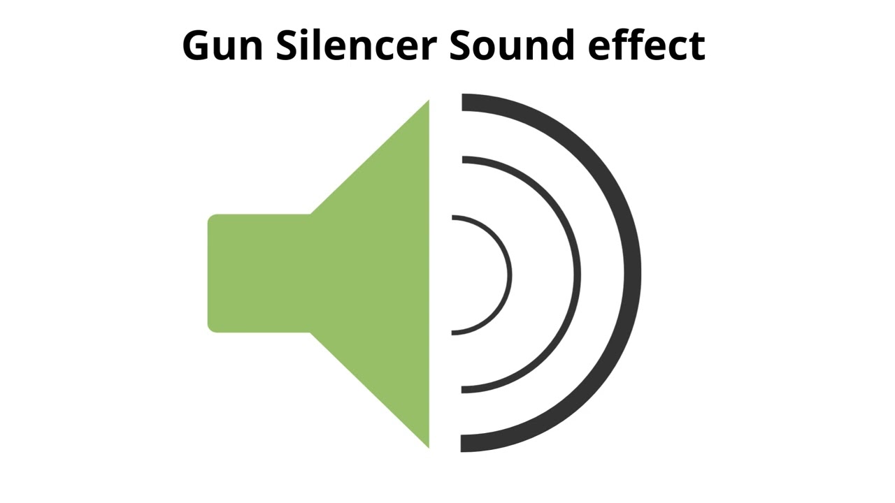 Gun Silencer Sound Effect YouTube