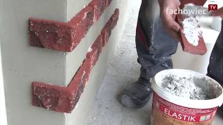 Brick Slips Installation