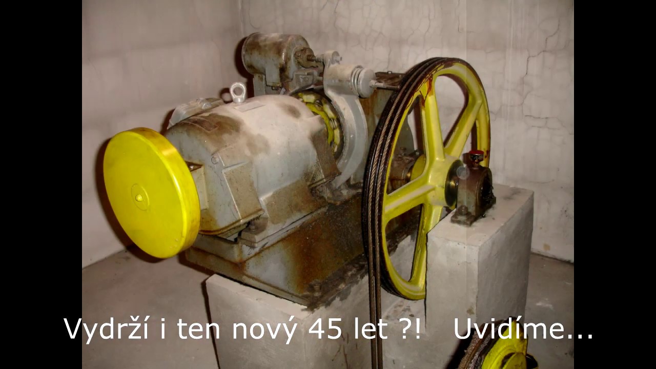 Rekonstrukce Starého výtahu TOV250/VKR40 (1967)