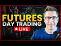 Live Futures Trading | Crude Awakening: Oil Pops, Indices Feel the Pressure