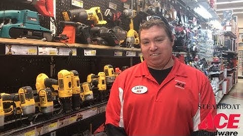 Zach explains Drill versus Impact Driver