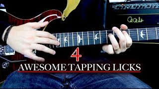 4 Awesome Tapping Licks chords