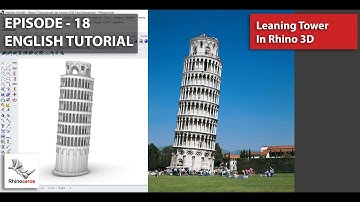 Rhino 3D Architectural Tutorial Series | Ep - 20 | Real Buildings Into 3D model |English |