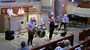 The Unity Temple Players perform for worship at Unity Temple
