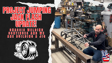 Front Engine Dragster Updates: Building a Chassis Jig and More Welding #engineering