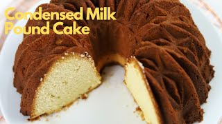 Condensed Milk Pound Cake | Pound Cake