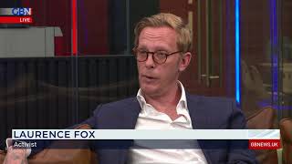 Laurence Fox and Tom Harwood clash over vaccine passports on @GBNewsOnline