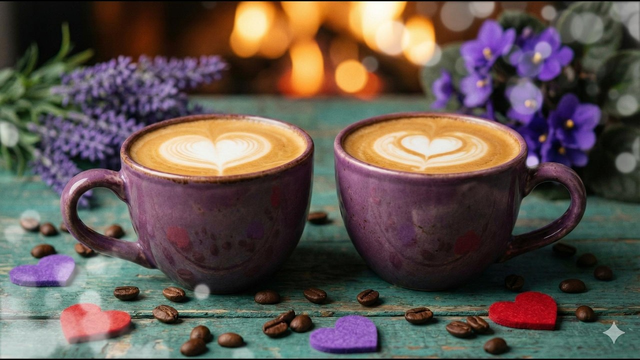 Cozy Floral Cafe Ambience ☕️ Warm Jazz & Coffee for Relaxing Afternoon Break