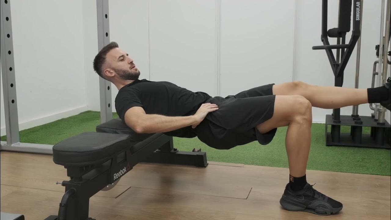 HIP THRUST UNILATERAL - YouTube