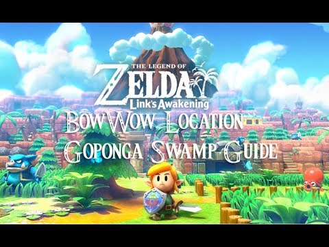Vídeo: Zelda: Link's Awakening - Rescatando A BowWow De Tal Tal Heights Y La Ubicación De Goponga Swamp