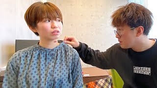 【モニタリング】もしも女子メンバーが首にキスマーク付けてきたらどうする？【どっきり】