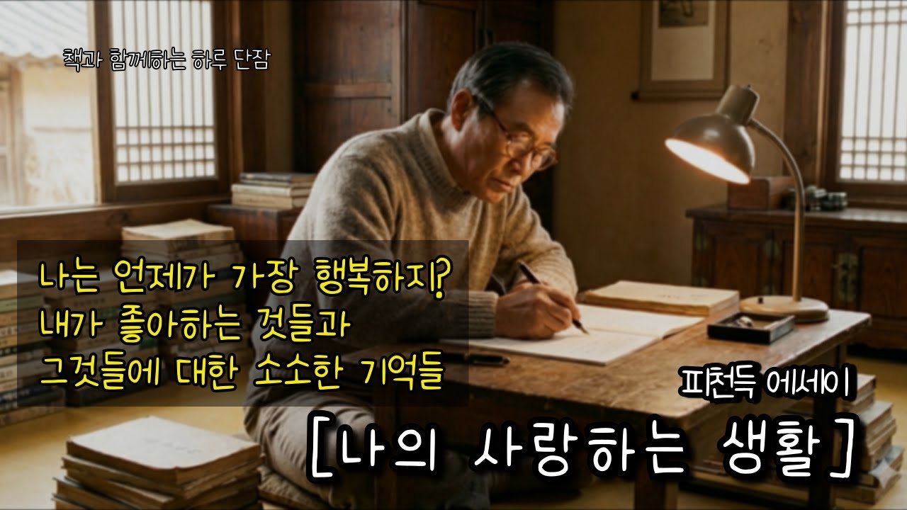 나는 언제가 가장 행복하지? 내가 좋아하는 것들과 그것들에 대한 소소한 기억들  [나의 사랑하는 생활] 피천득    