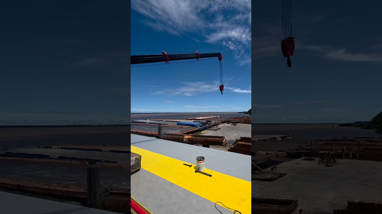 8-Ton Telescopic Boom Marine Crane