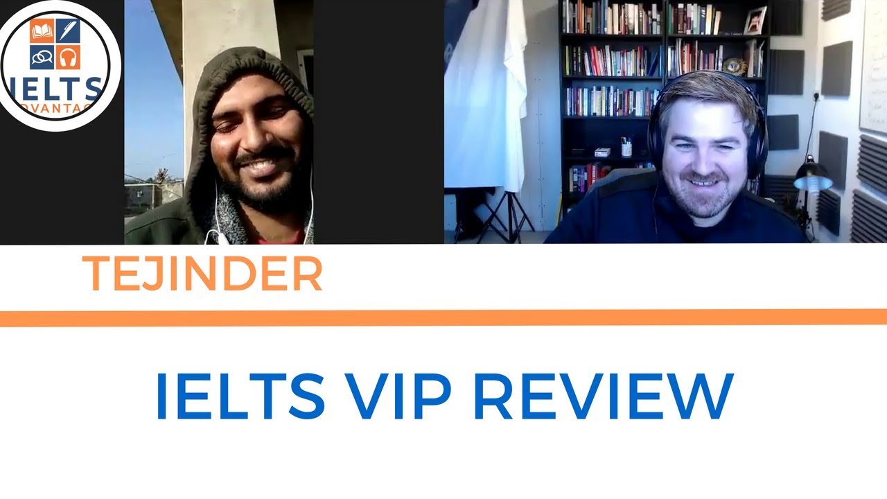 IELTS VIP Review: Tejinder IELTS Band 8 - YouTube