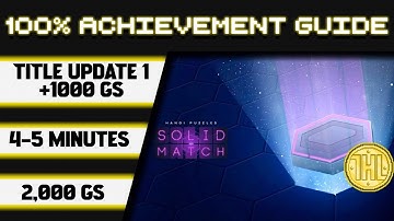 Hanoi Puzzles: Solid Match Title Update 1 100% Achievement Walkthrough * 1000GS in 4-5 Minute *