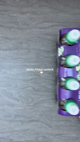 restock the drinks fridge with me! 🧋🪩 #restock #asmr #satisfying #organization #fridgeorganization