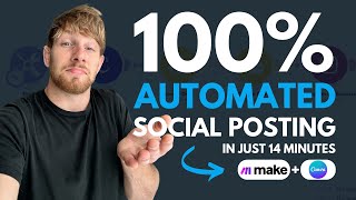 100X Your Social Posts On Autopilot | Canva + Make (NEW INTEGRATION)