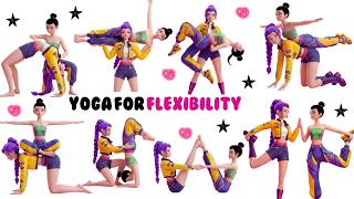 Calm & Easy Partner Yoga Routine I Rumi Best Friend Yoga for Full Body Relax | Yoga ✨