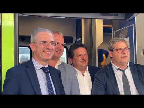 Inaugurato nuovo treno Cefalù-Punta Raisi