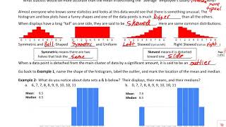 13.2 Analyzing and Interpreting Data and Statistics