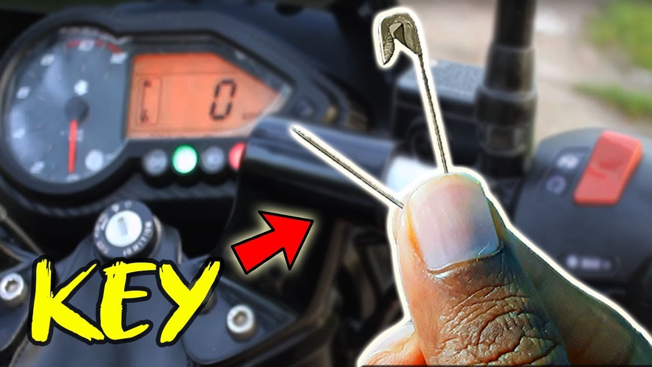 How to start a bike without a key? - YouTube