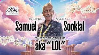 Celebrating the life of Samuel Sooklal