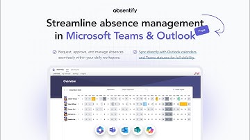 Microsoft Teams leave and vacation tracker