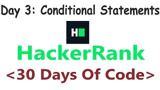 HackerRank 30 Days of Code c++ | Day 3 : Conditional Statements | 2020