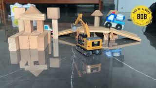 Bag of Blocks - Building Blocks & Stacking Sticks