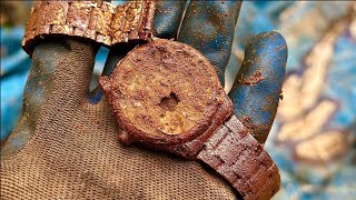 Full restoration of discarded luxury Rolex watches