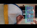 Food cover | Food tent making/sewing