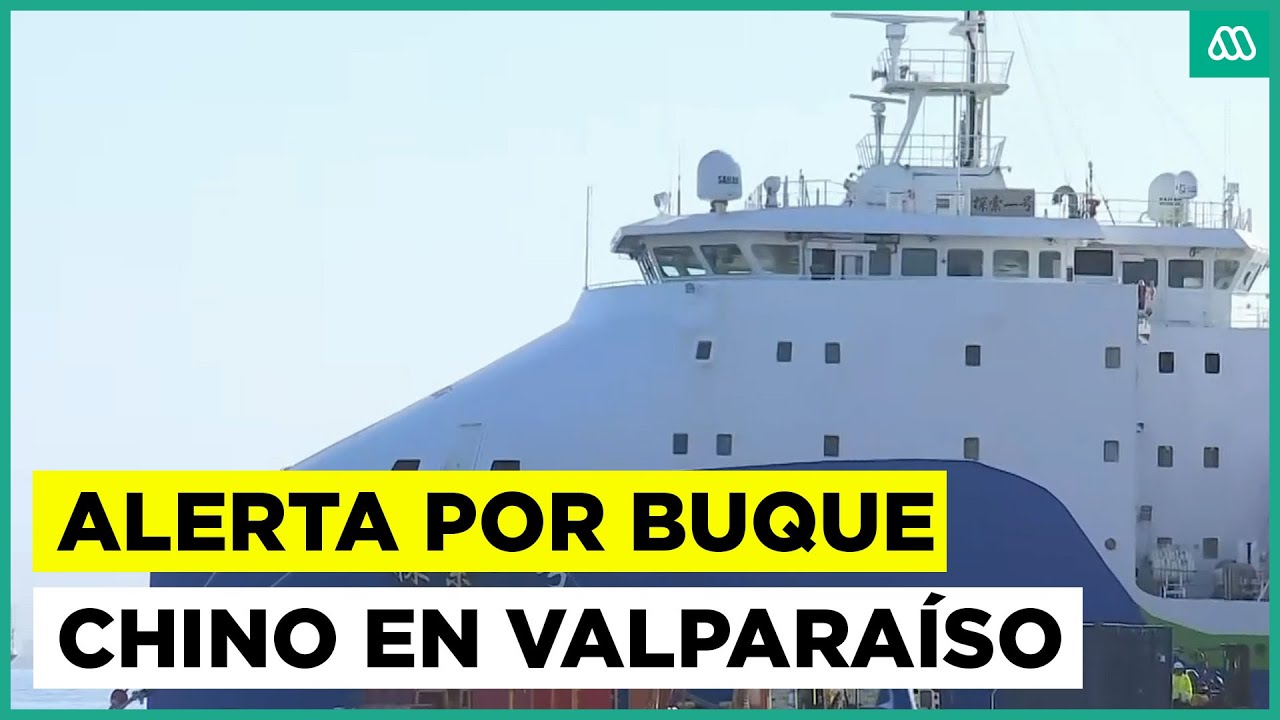 Polémico buque de investigación chino acusado de espionaje llega a Valparaíso