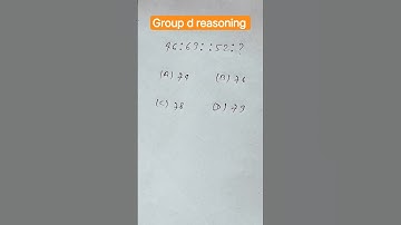 number analogy reasoning, short tricks , reasoning questions,group d, #shorts #reasoning #maths #ssc