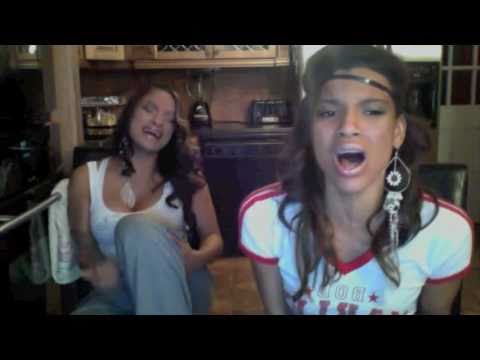 Chloe' and Gina McFadden (sisters) sings "When You Believe" by Mariah Carey and Whitney