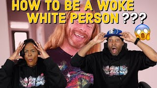 How to Be a Woke White Person Reaction | Asia and BJ