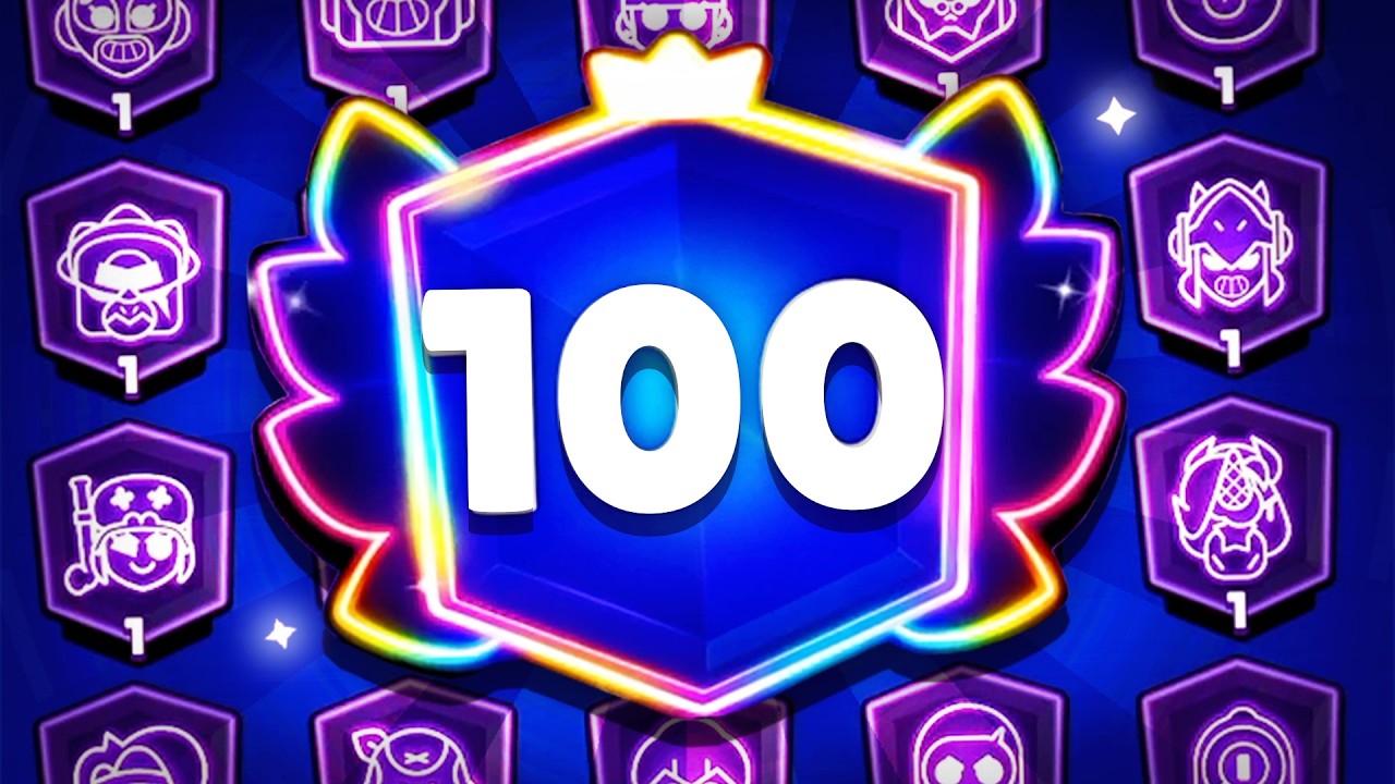 I Pushed ALL 100 Brawlers to Prestige in Brawl Stars!