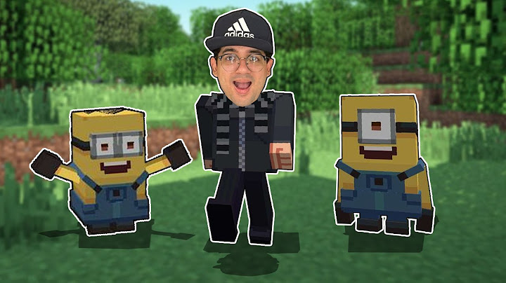 ENTREI NO MUNDO DOS MINIONS NO MINECRAFT! (virei espião?)