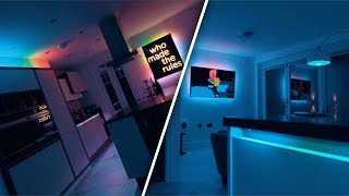 £500 worth of Alexa LEDS in my KITCHEN is INSANE!!